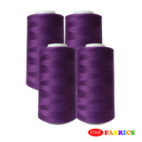 Sewing Threads: 5,000 Yards: All-Purpose: 100% Polyester: Tex24: 17 Colors(Red/Purple Shade): Single/Pack
