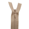 All Purpose, Plastic Invisible Zippers -18", Neutral Shade