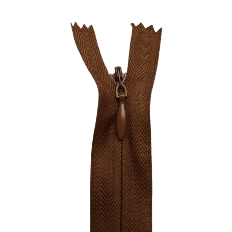 All Purpose, Plastic Invisible Zippers -18", Neutral Shade