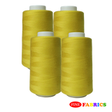 Sewing Threads: 5,000 Yards: All-Purpose: 100% Polyester: Tex24: 17 Colors(Green/Yellow Shade): Single/Pack