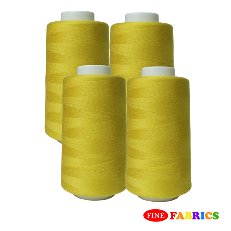 Sewing Threads: 5,000 Yards: All-Purpose: 100% Polyester: Tex24: 17 Colors(Green/Yellow Shade): Single/Pack