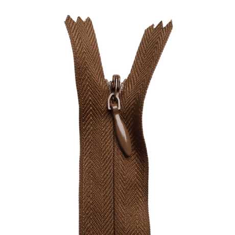 All Purpose, Plastic Invisible Zippers -18", Neutral Shade