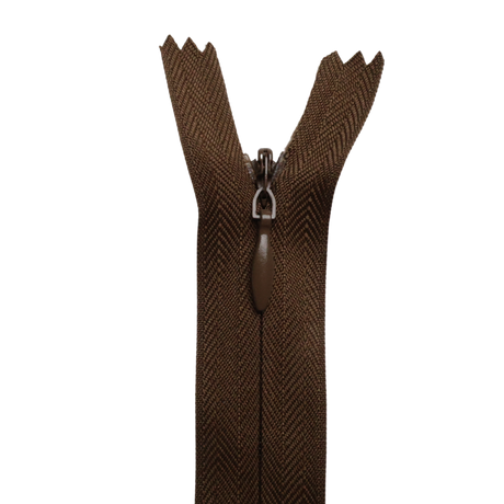 All Purpose, Plastic Invisible Zippers -18", Neutral Shade