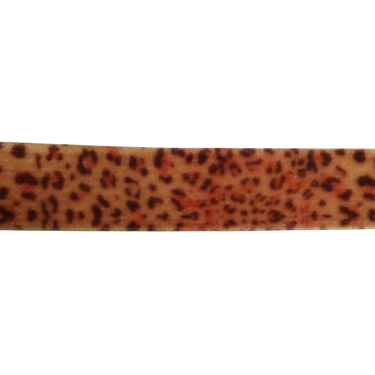 Leopard Velvet Nylon Ribbon – 1" Wide (10 Yards)