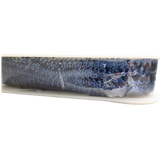 Iridescent Sequin Decorative Trim (Yellow&Navy), 1" Wide (10 Yards)