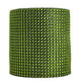 Rhinestone Mesh Rolls: 9 Colors, W: 4.75 Inches, L: 10 Yards, 24 Rows