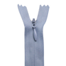 All Purpose, Plastic Invisible Zippers -18", Gray Shade