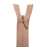 All Purpose, Plastic Invisible Zippers -18", Neutral Shade