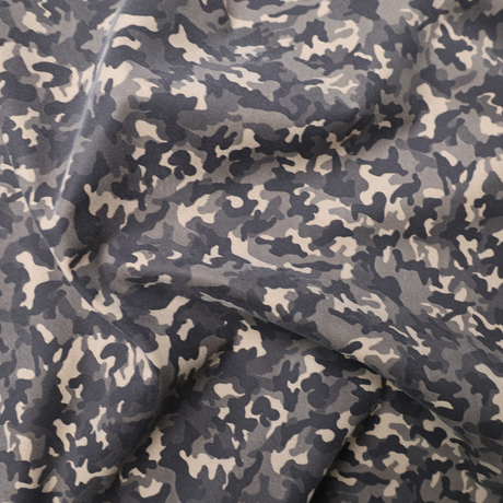 Printed Suede Scuba Double Knit Fabric/4 colors Camo Collection - By the Yard