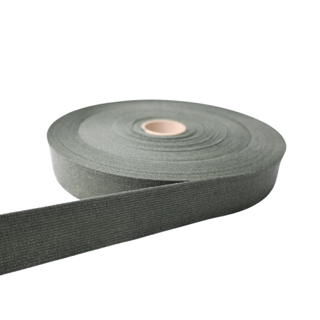 Vinyl Elastic Band: 1.5" Wide, 3 Colors, By the Yard