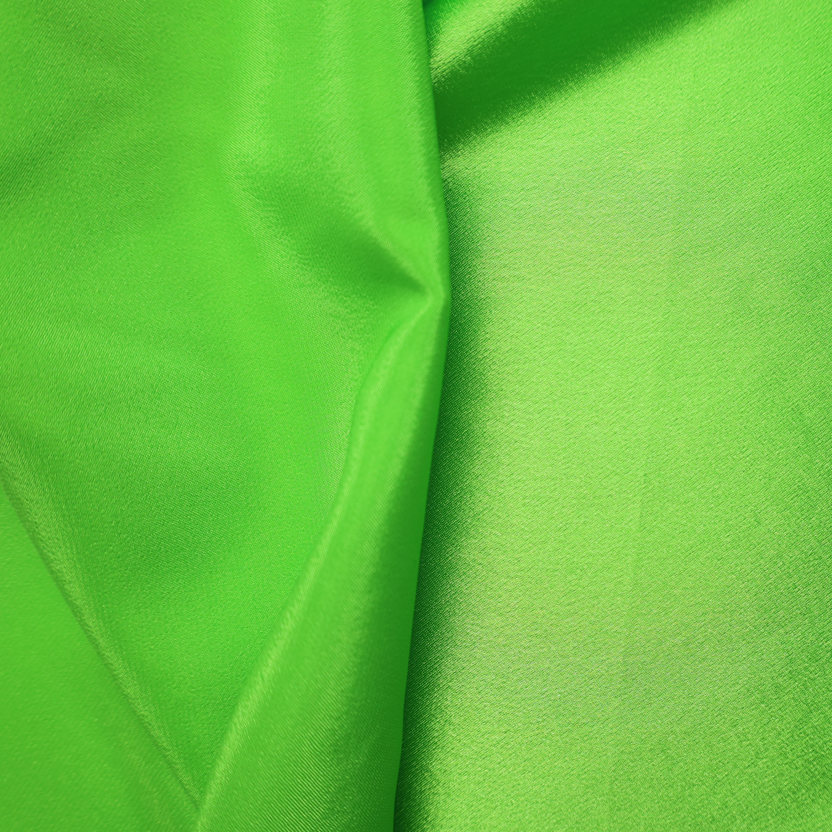 Crepe Back Satin Bridal Fabric(#CBS01) - Yellow Green / by Yard