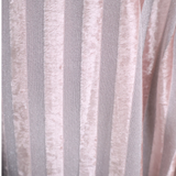 Striped Velvet Fabric – Pink, Sold by Yard - By the Yard