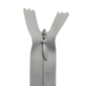 All Purpose, Plastic Invisible Zippers -18", Gray Shade