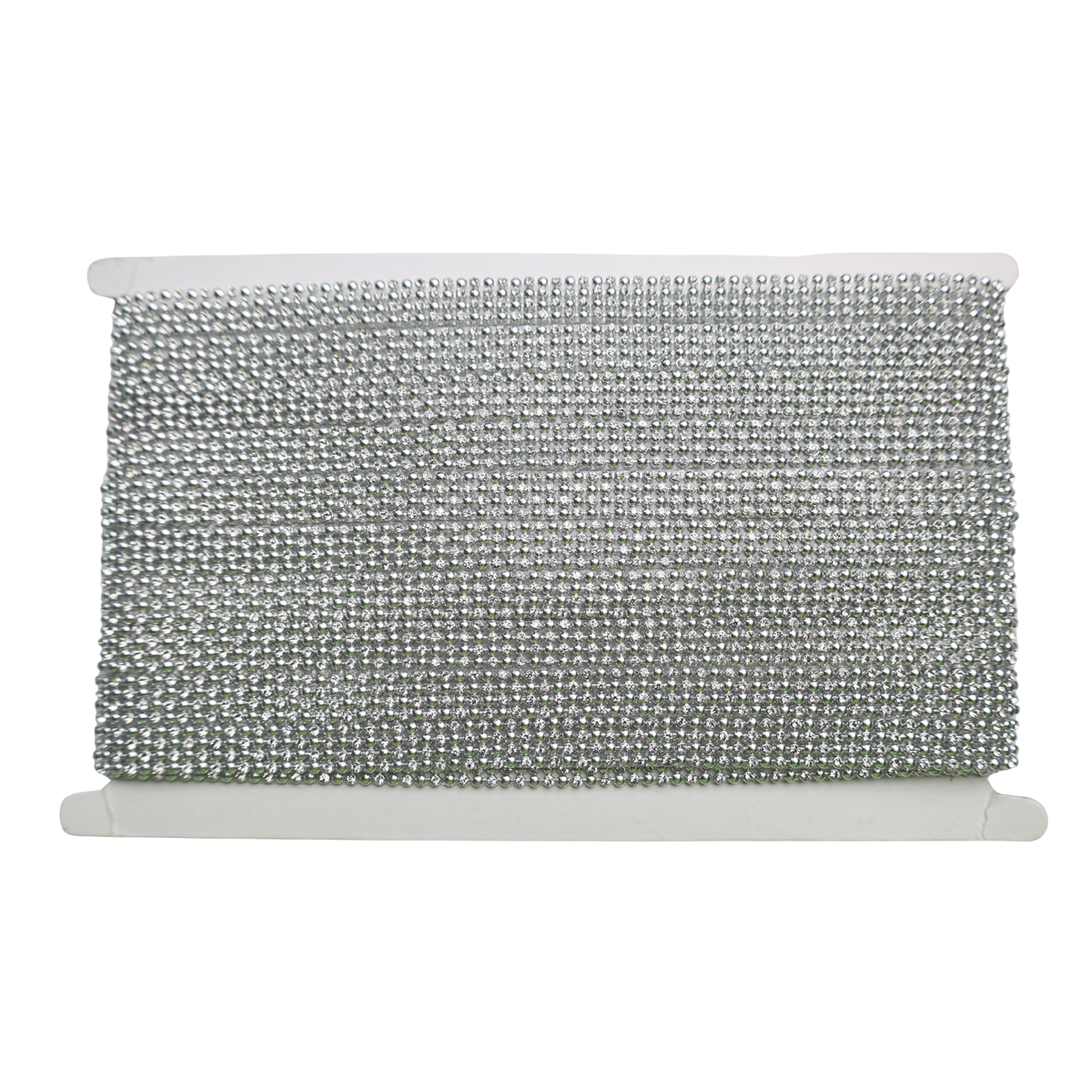 Silver Rhinestone Trim- 0.5 Inch/10YDS (#SIL28)