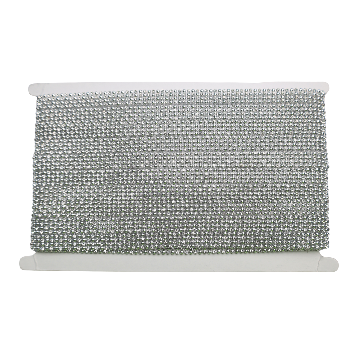 Silver Rhinestone Trim- 0.5 Inch/10YDS (#SIL28)