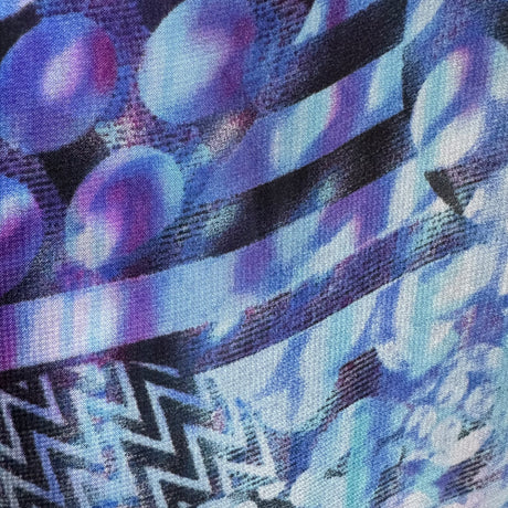 Chiffon Fabric, Lightweight & Flowing, Abstract Pattern(12 Styles) - By the Yard