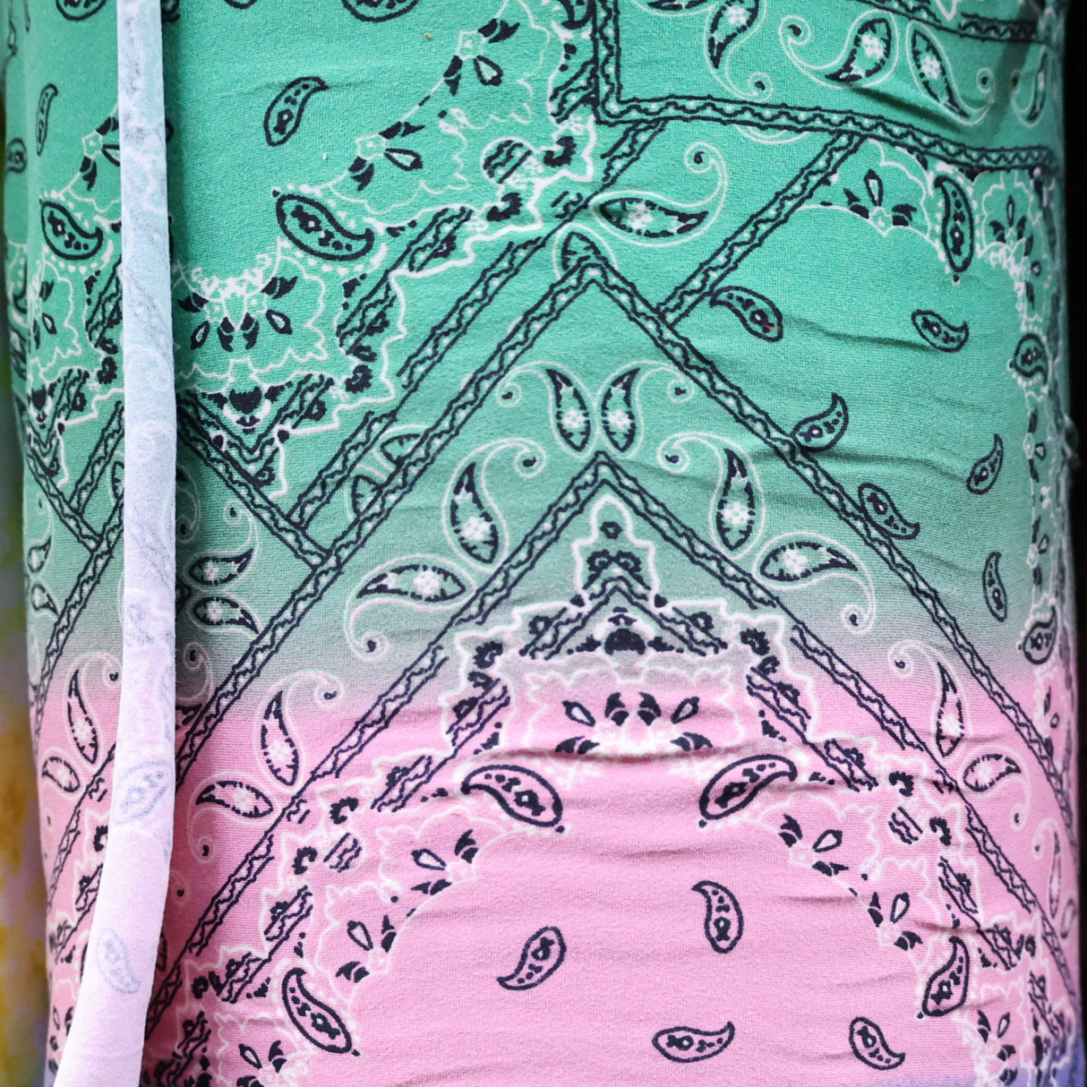 Double Brushed Jersey Knit Fabric/Paisley Bandana Print Fabric (4 Styles) - By the Yard