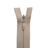 All Purpose, Plastic Invisible Zippers -18", Neutral Shade