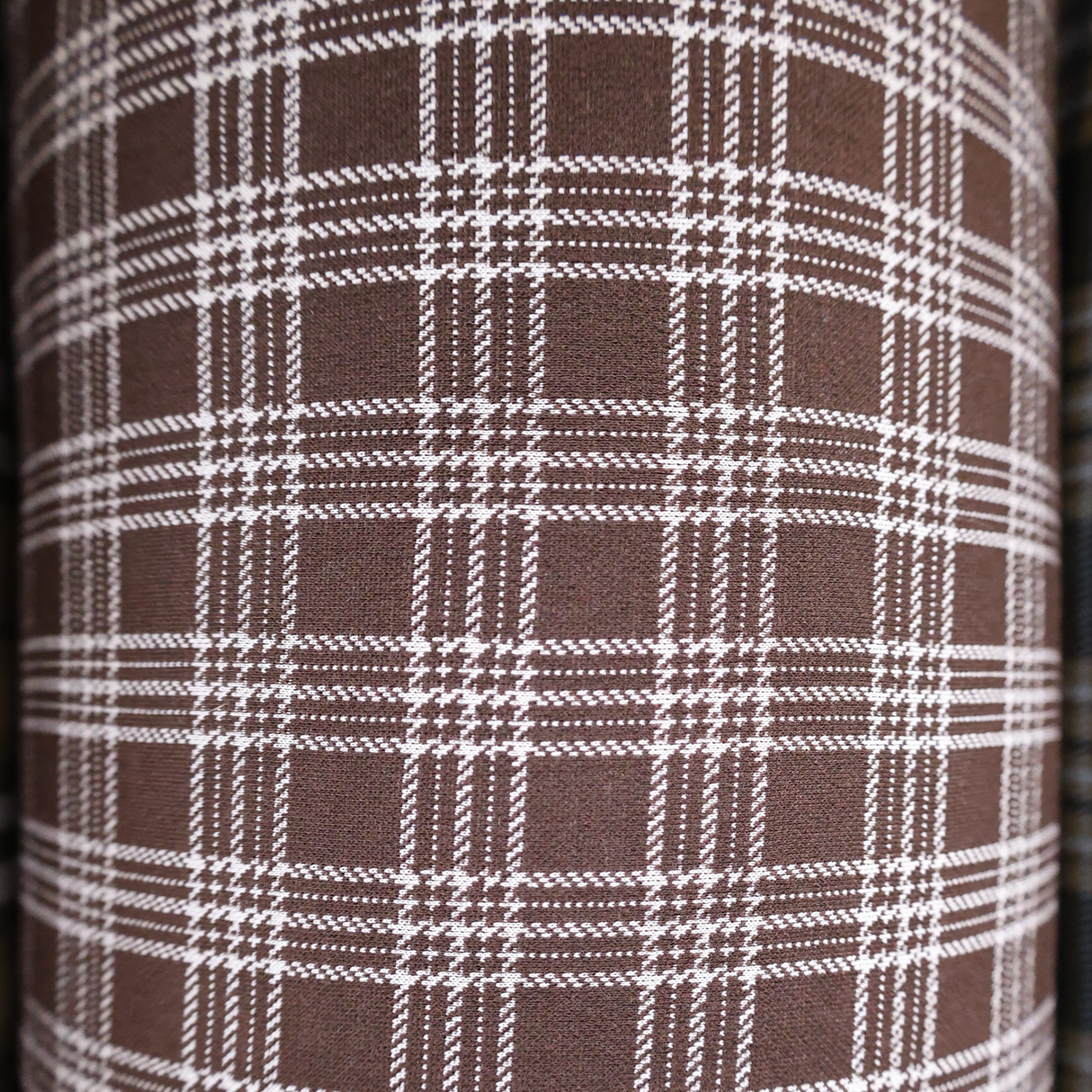 Stretch Plaid Double Knit Fabric(13 Patterns) - By the Yard