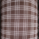 Stretch Plaid Double Knit Fabric(13 Patterns) - By the Yard