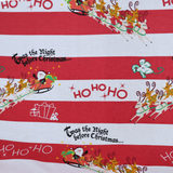 Christmas Cotton Jersey Fabric(3 Type) By Yard