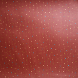 Vinyl Faux Leather Upholstery Fabric – Red Geometric Dot(#1U06) - By the Yard