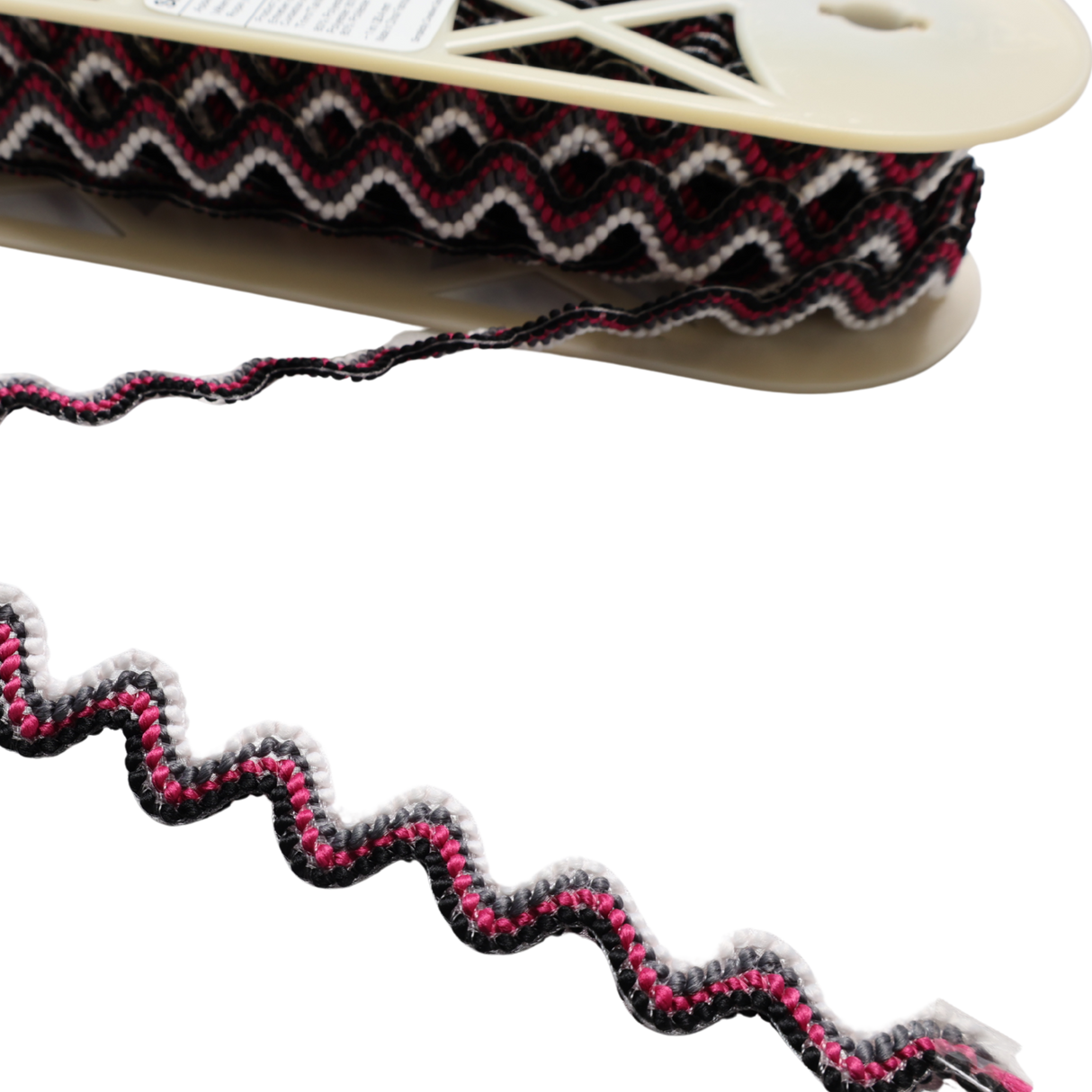 Multicolor Wavy Rickrack Trim – 1" / 10 Yards