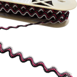 Multicolor Wavy Rickrack Trim – 1" / 10 Yards