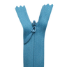 All Purpose, Plastic Invisible Zippers -18", Blue Shade