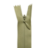 All Purpose, Plastic Invisible Zippers -18", Green Shade