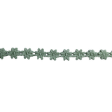 Flower Lace Trim – Mint Green, 1/2" Wide (15 Yards)