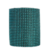 Rhinestone Mesh Rolls: 9 Colors, W: 4.75 Inches, L: 10 Yards, 24 Rows