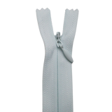 All Purpose, Plastic Invisible Zippers -18", Blue Shade