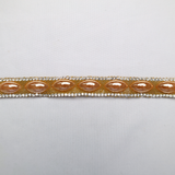 Pearl Rhinestone Trim - 0.5 Inch/10YDS (#GD016)