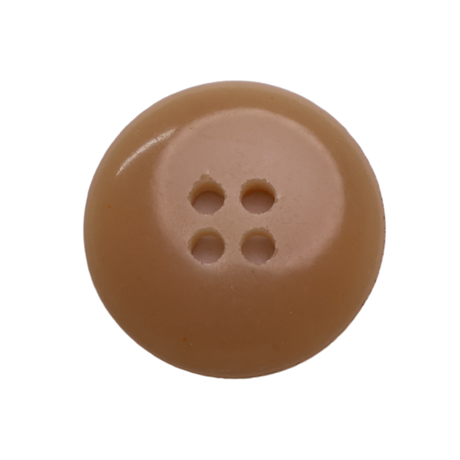 BISTRO Button: Beige(#1141), 4-Hole, 3 Sizes, by Dozen(12 pcs)/Gross(144 pcs)