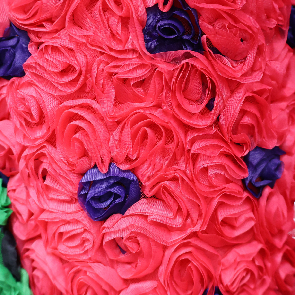 2Tone 3D Rosette Polyester(3 colors) By Yard