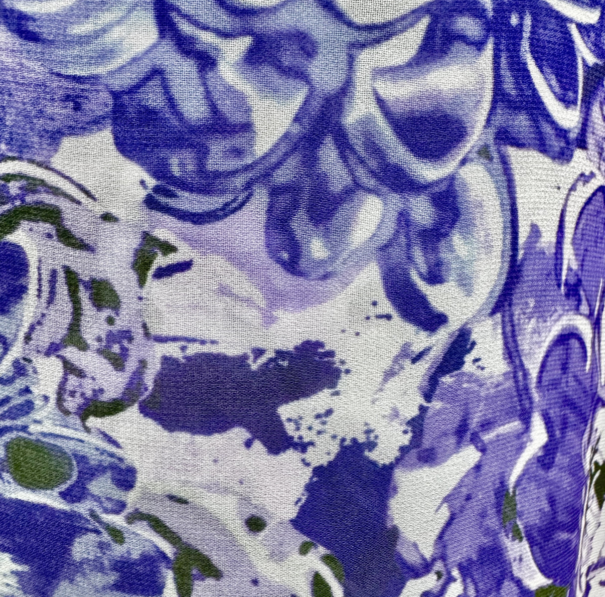 Chiffon Fabric, Abstract Artistic Print(17 Styles) - By the Yard