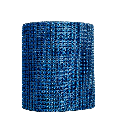 Rhinestone Mesh Rolls: 9 Colors, W: 4.75 Inches, L: 10 Yards, 24 Rows