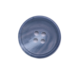 BARON Button: Light Blue(#1208), 4-Hole, 2 Sizes, by Dozen(12 pcs)/Gross(144 pcs)
