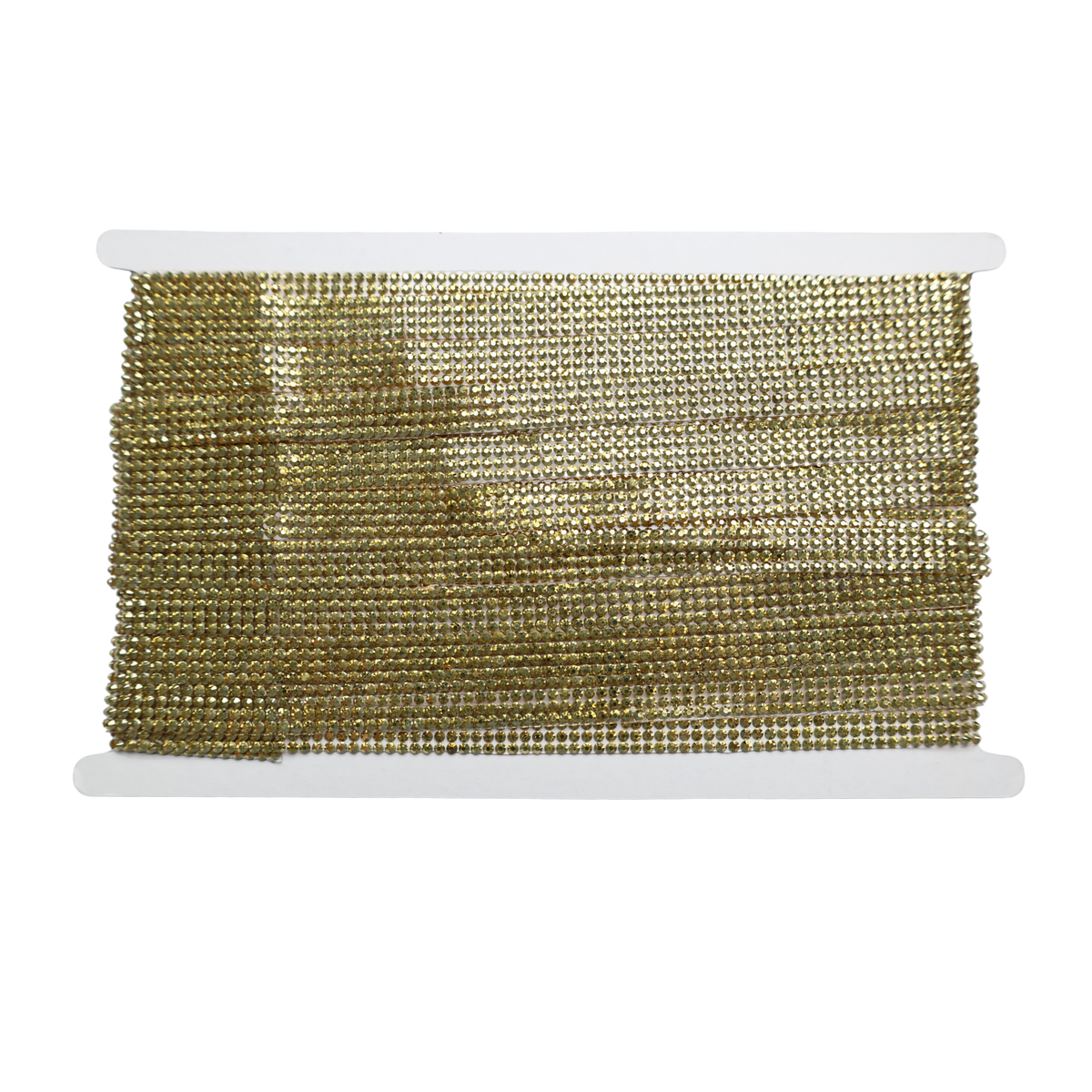 Gold Rhinestone Trim - 0.5 Inch/10YDS (#GD13)