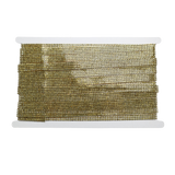 Gold Rhinestone Trim - 0.5 Inch/10YDS (#GD13)