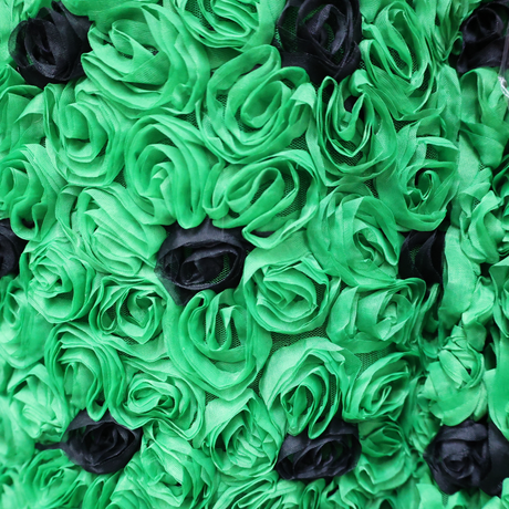 2Tone 3D Rosette Polyester(3 colors) By Yard