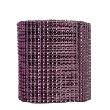 Rhinestone Mesh Rolls: 9 Colors, W: 4.75 Inches, L: 10 Yards, 24 Rows