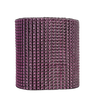 Rhinestone Mesh Rolls: 9 Colors, W: 4.75 Inches, L: 10 Yards, 24 Rows