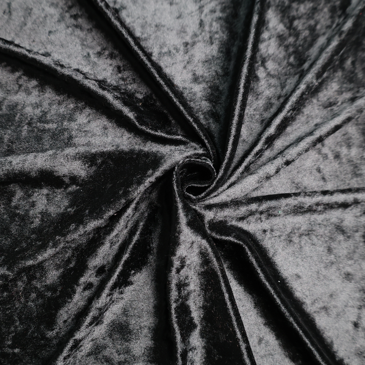 Crinkled Stretch Velvet Fabric/7Colors Shiny Textured Velvet - By the Yard