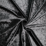 Crinkled Stretch Velvet Fabric/7Colors Shiny Textured Velvet - By the Yard