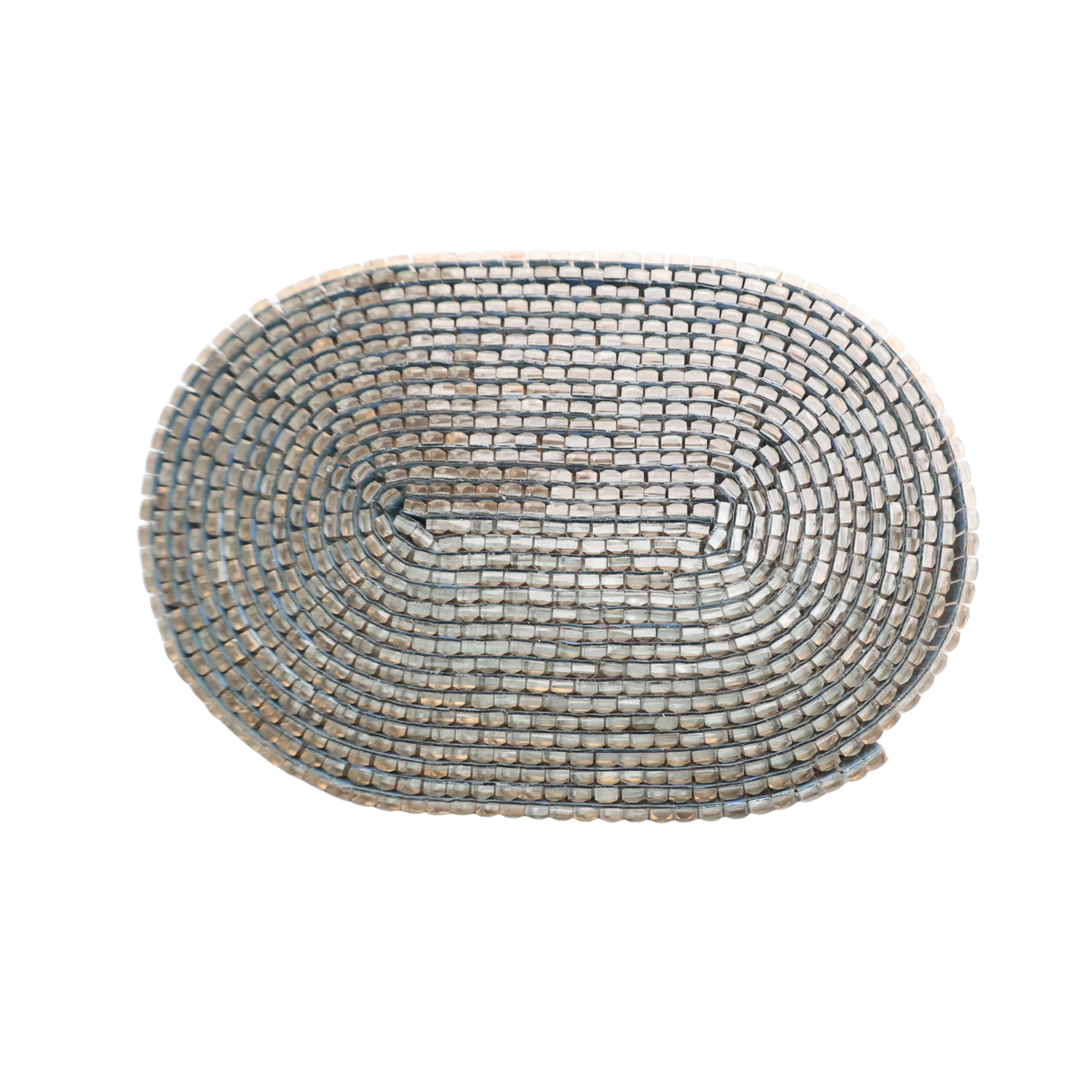 Bronze Gold Baguette-Cut Acrylic Trim - 3/4 Inch/5YDS (#LT30)