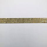 Gold Rhinestone Trim - 0.5 Inch/10YDS (#GD13)