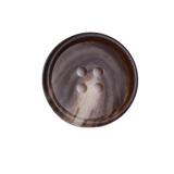 BARON Button: Brown(#1214), 4-Hole, 2 Sizes, by Dozen(12 pcs)/Gross(144 pcs)