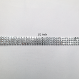 Silver Metal Trim - 0.5 Inch/10YDS (#SIL19)